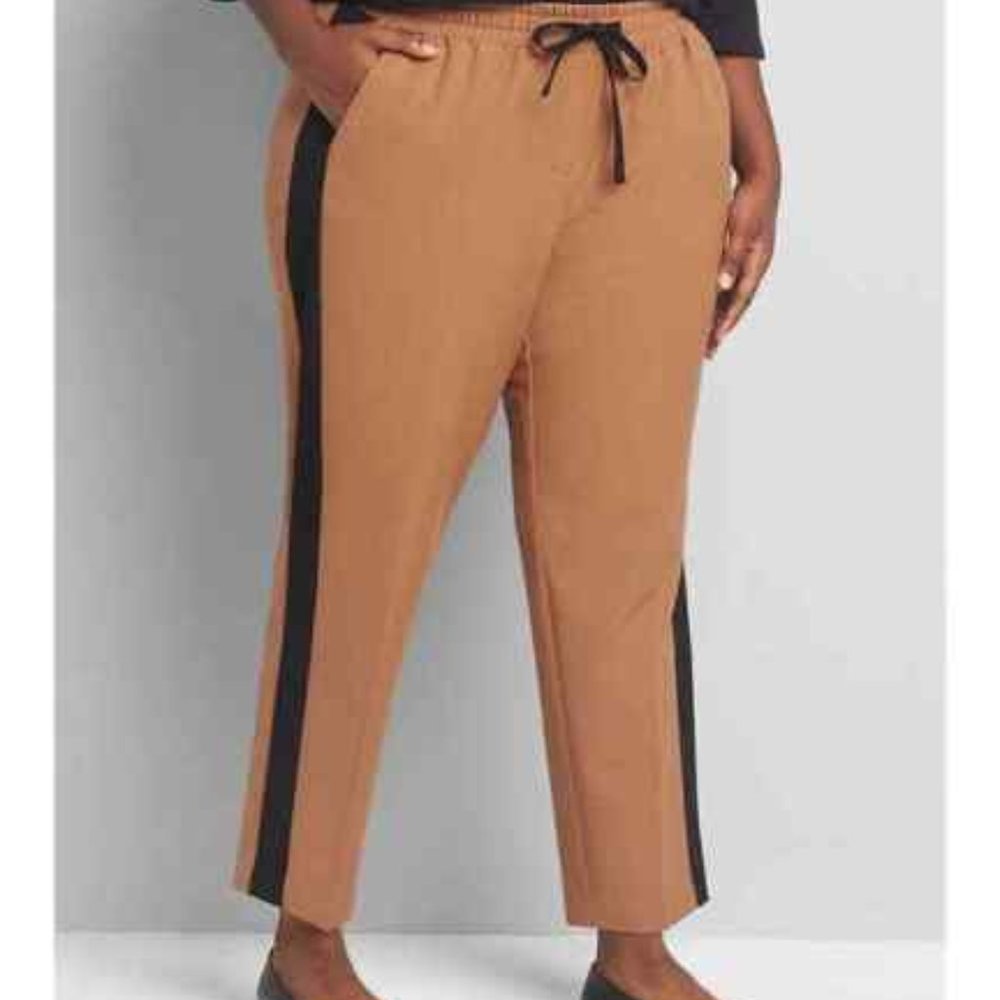 Lane Bryant Perfect Drape Ankle Pull on Pants Size 16 NWT